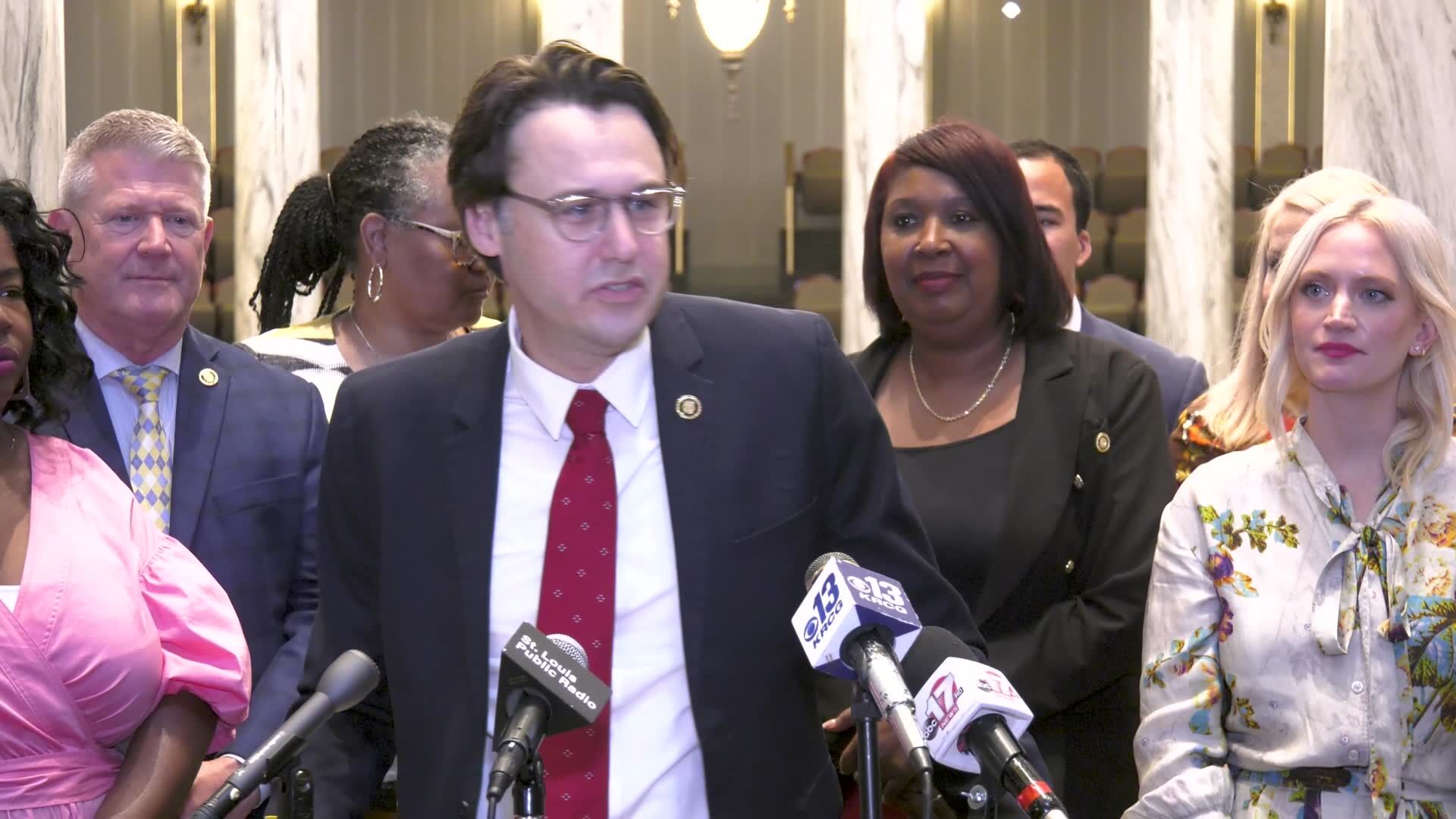 Missouri Senate Democrats discuss the 2024 session